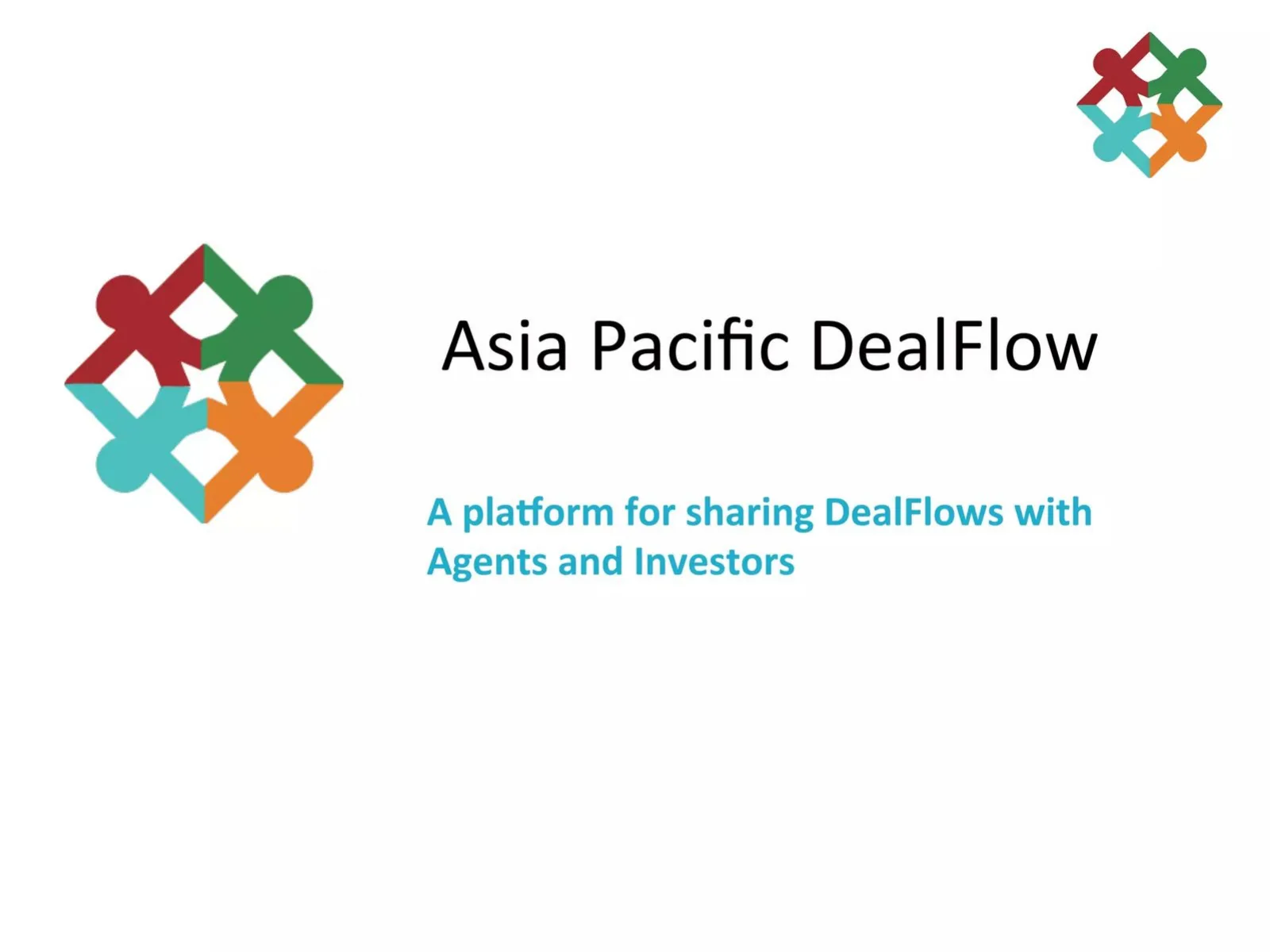 Asia Pacific DealFlow pitch deck slide