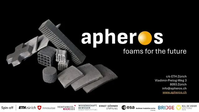 Apheros pitch deck cover