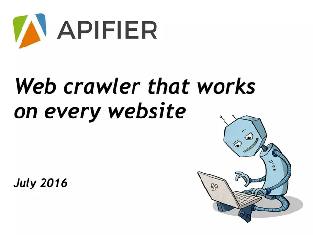 Apifier (now Apify) pitch deck cover