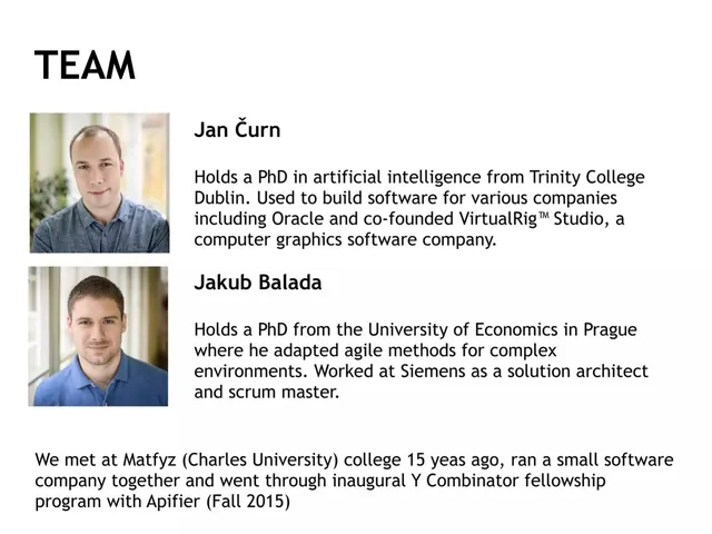 Team slide 3 from Apifier (now Apify)