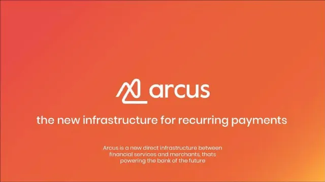arcus pitch deck cover