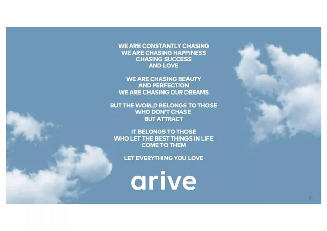 Vision slide 10 from arive