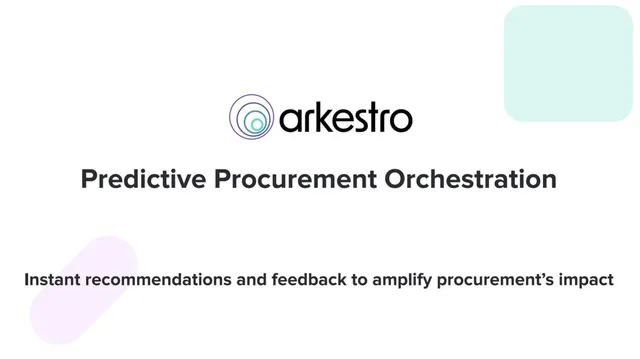 Arkestro pitch deck cover