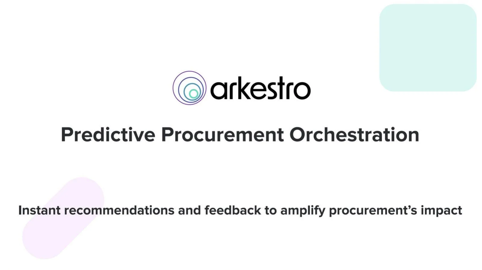 Arkestro pitch deck slide