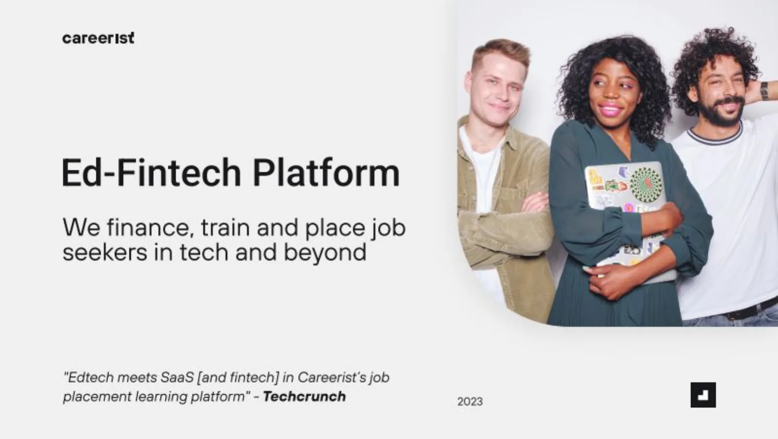 Careerist pitch deck slide