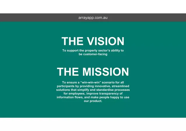 Vision slide 2 from Array