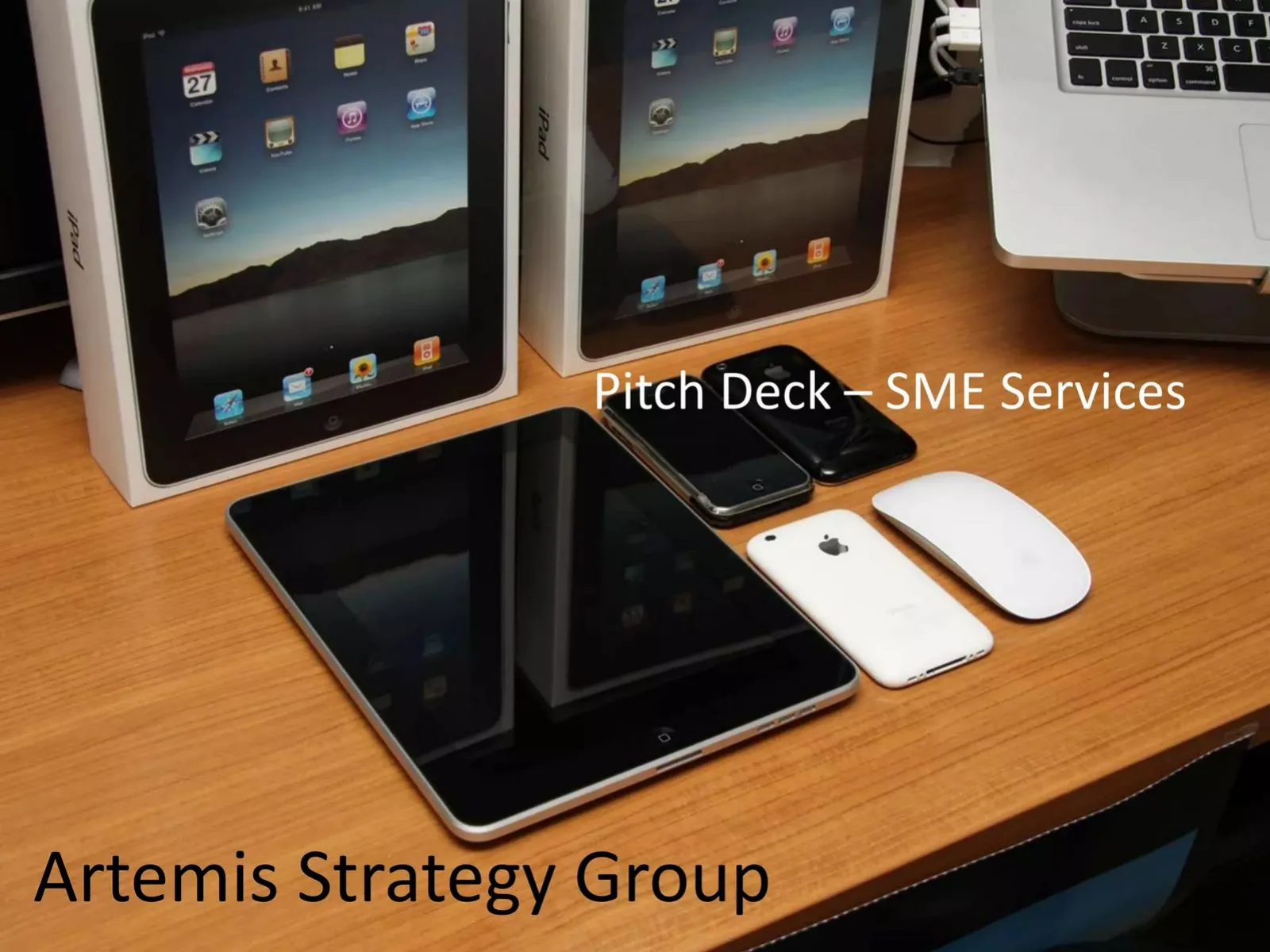 Artemis Strategy Group pitch deck slide