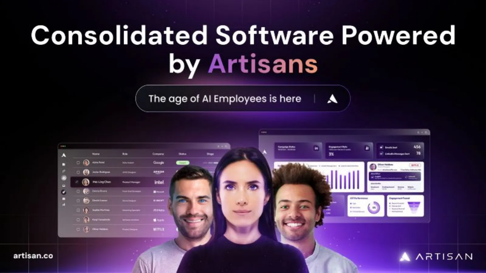 Artisan Series A pitch deck slide