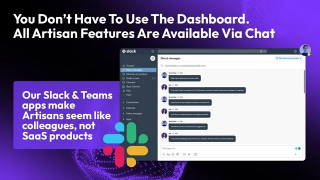 Product / solution slide 6 from Artisan