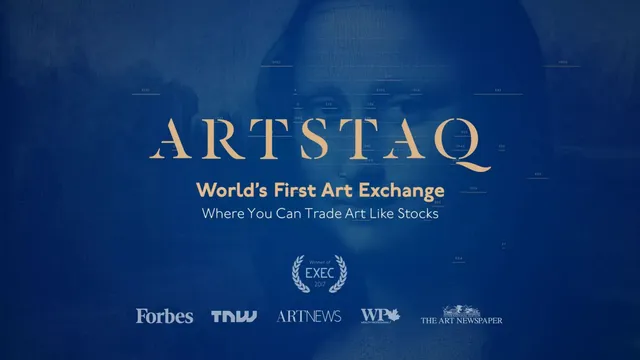 ARTSTAQ pitch deck cover