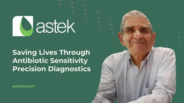 Astek Diagnostics pitch deck cover
