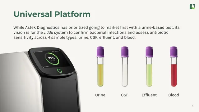 Vision slide 3 from Astek Diagnostics