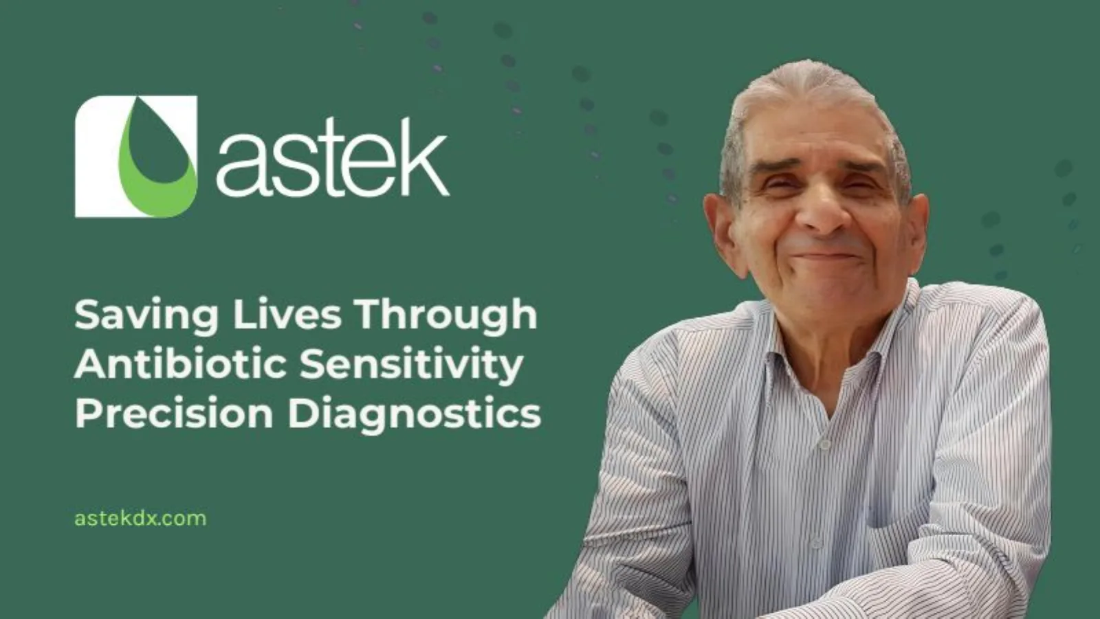 Astek Diagnostics pitch deck slide