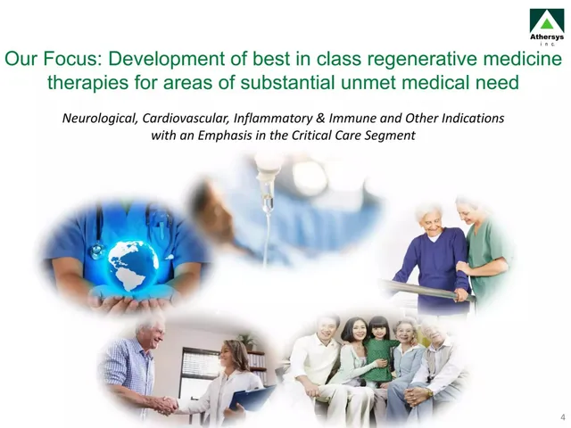 Vision slide 4 from Athersys, Inc.
