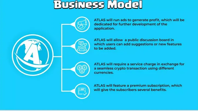 Business model / revenue streams slide 6 from ATLAS