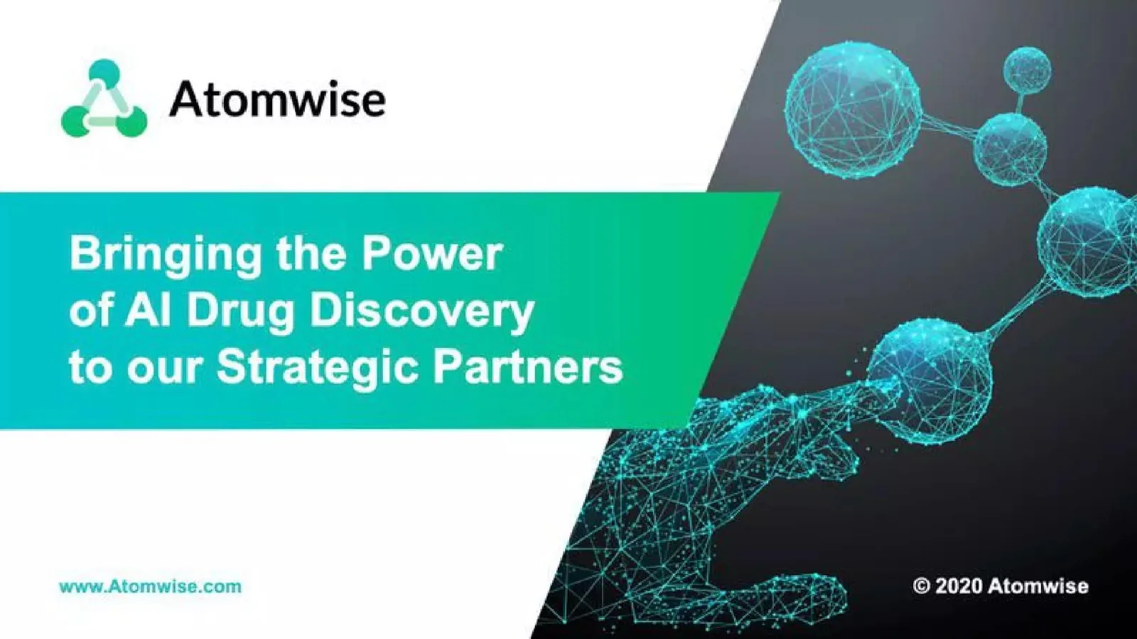 Atomwise pitch deck slide