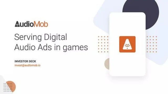 AudioMob pitch deck cover