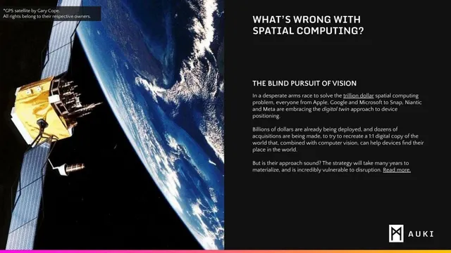 Problem slide 8 from Auki Labs