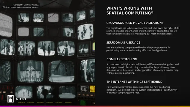 Problem slide 9 from Auki Labs