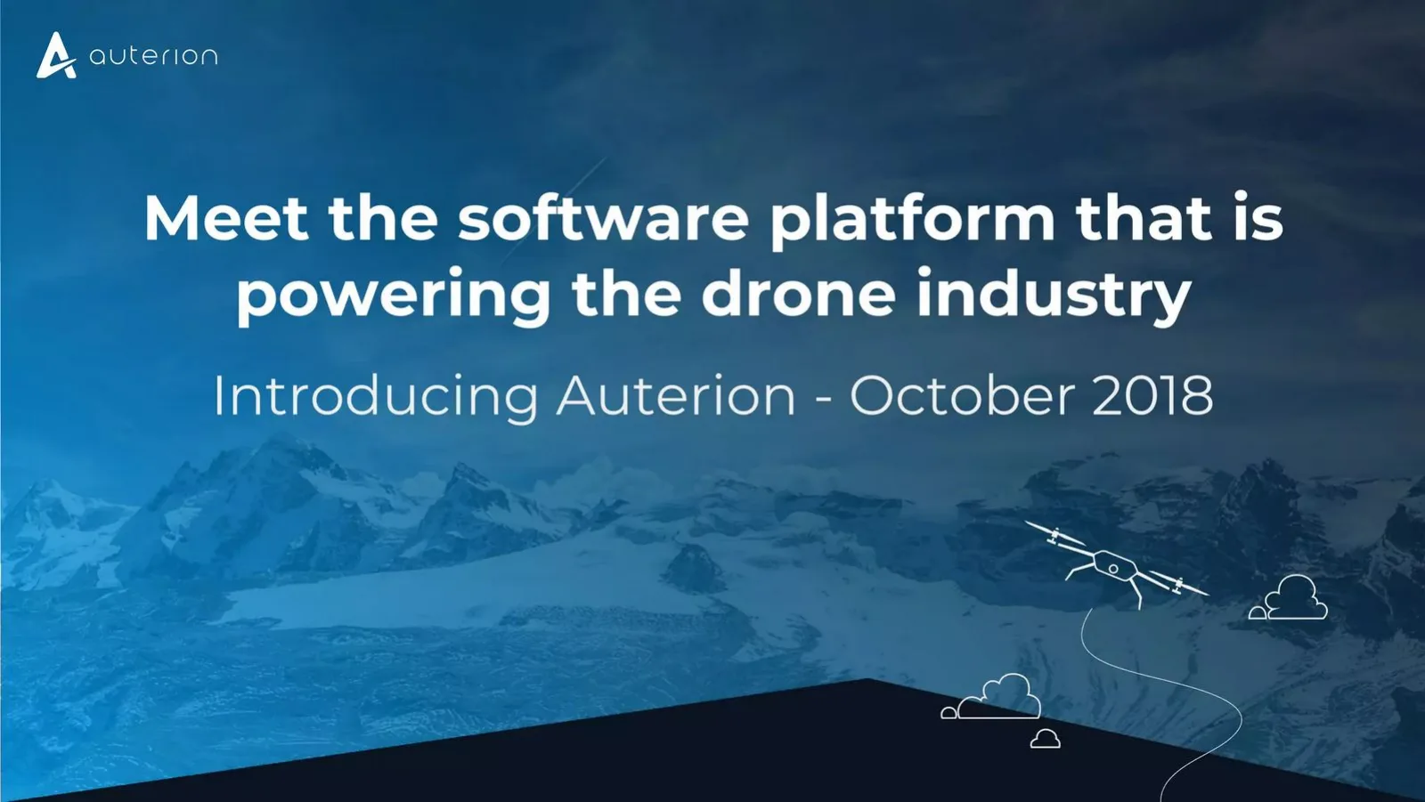 Auterion pitch deck slide