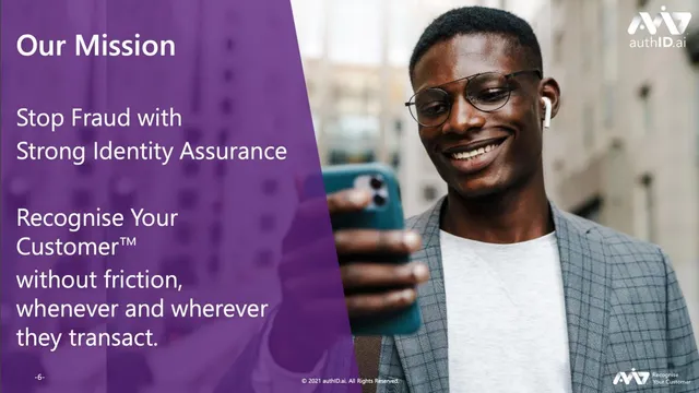 Vision slide 5 from authID.ai