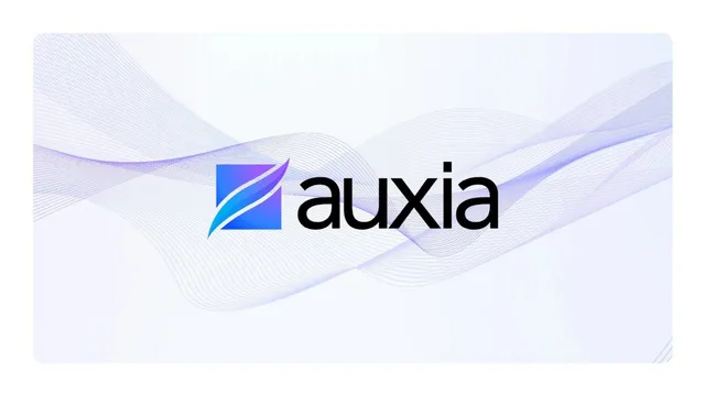 Auxia pitch deck cover