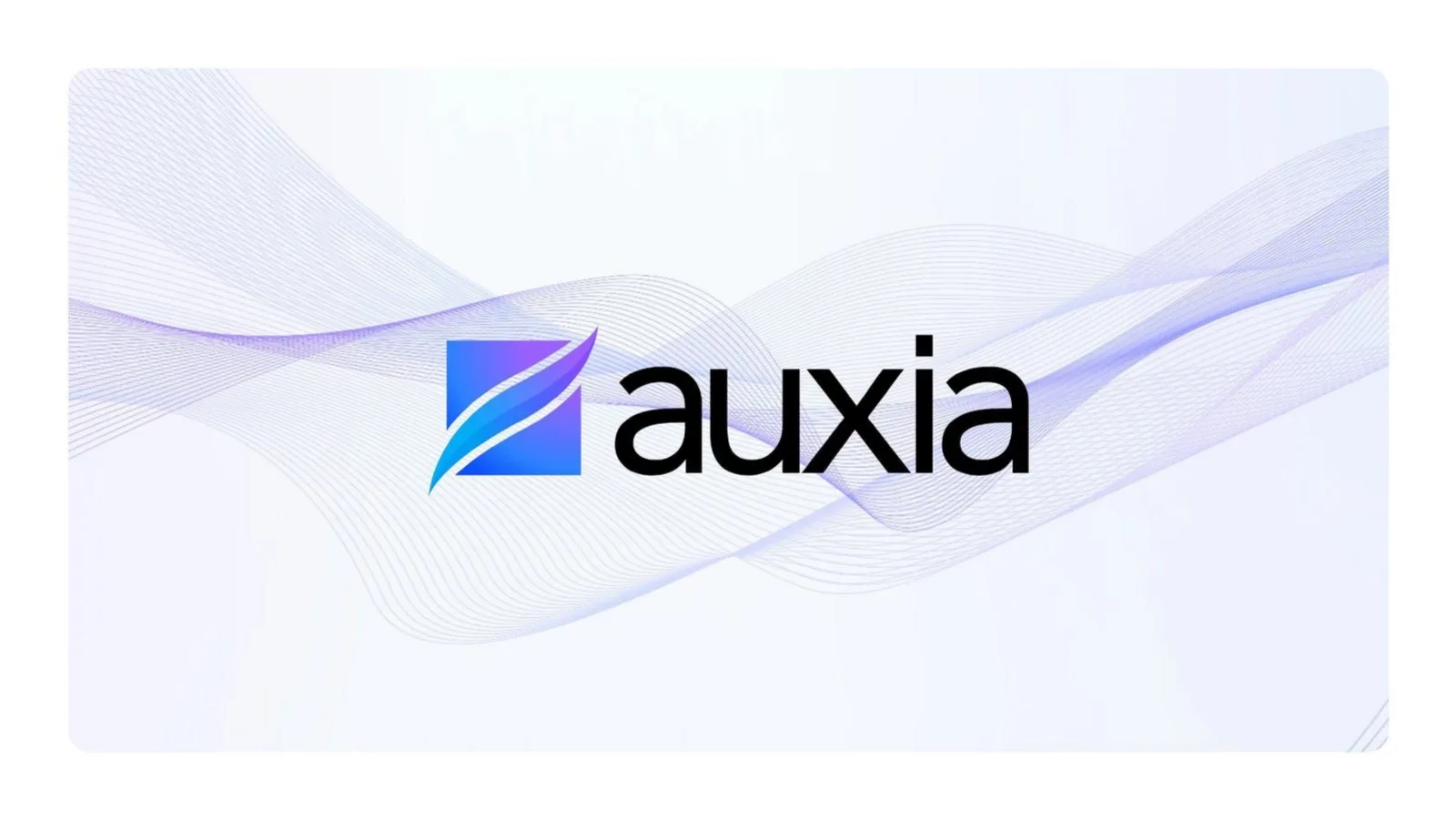 Auxia pitch deck slide