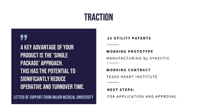 Traction slide 8 from Axcess Instruments