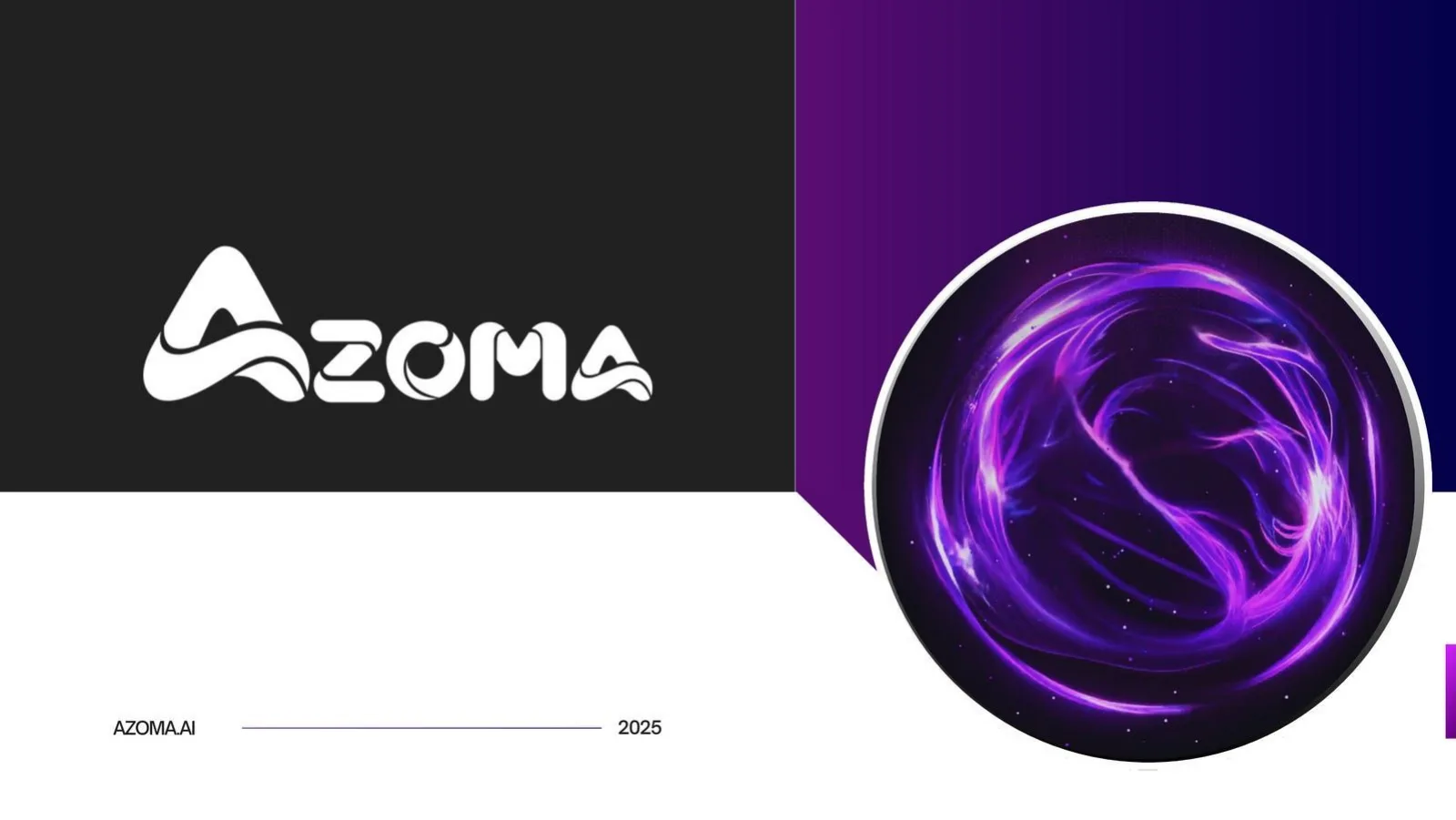 Azoma pitch deck slide