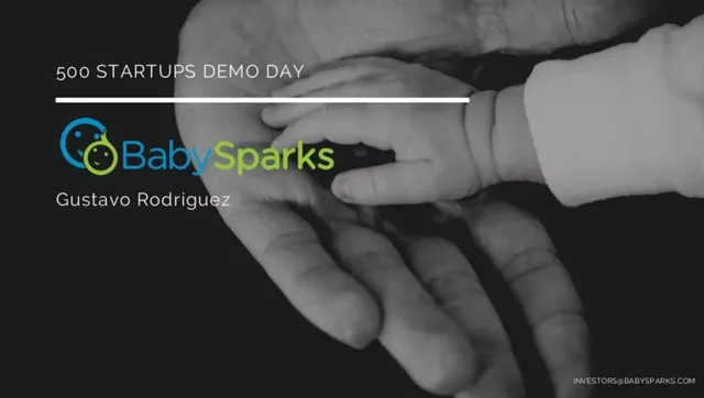 BabySparks pitch deck cover