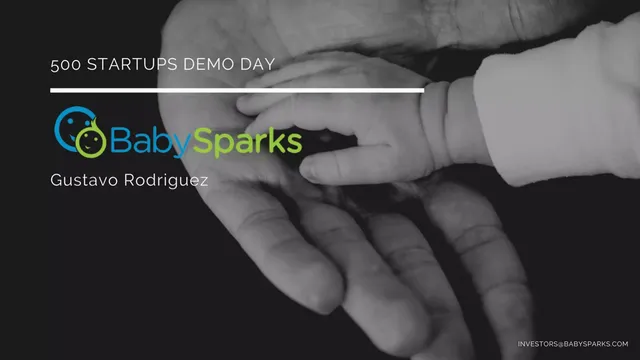BabySparks pitch deck cover
