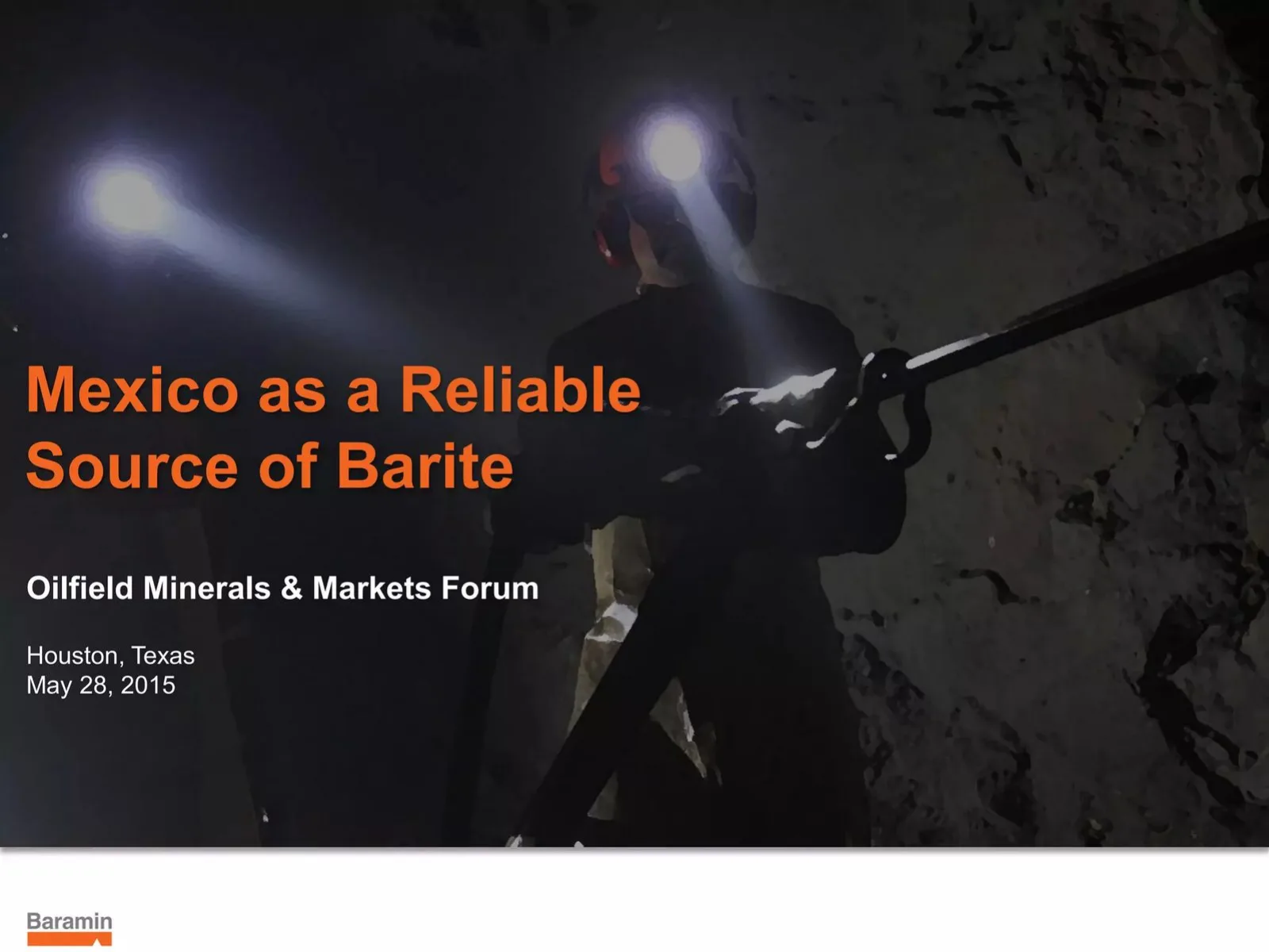 Baramin pitch deck slide