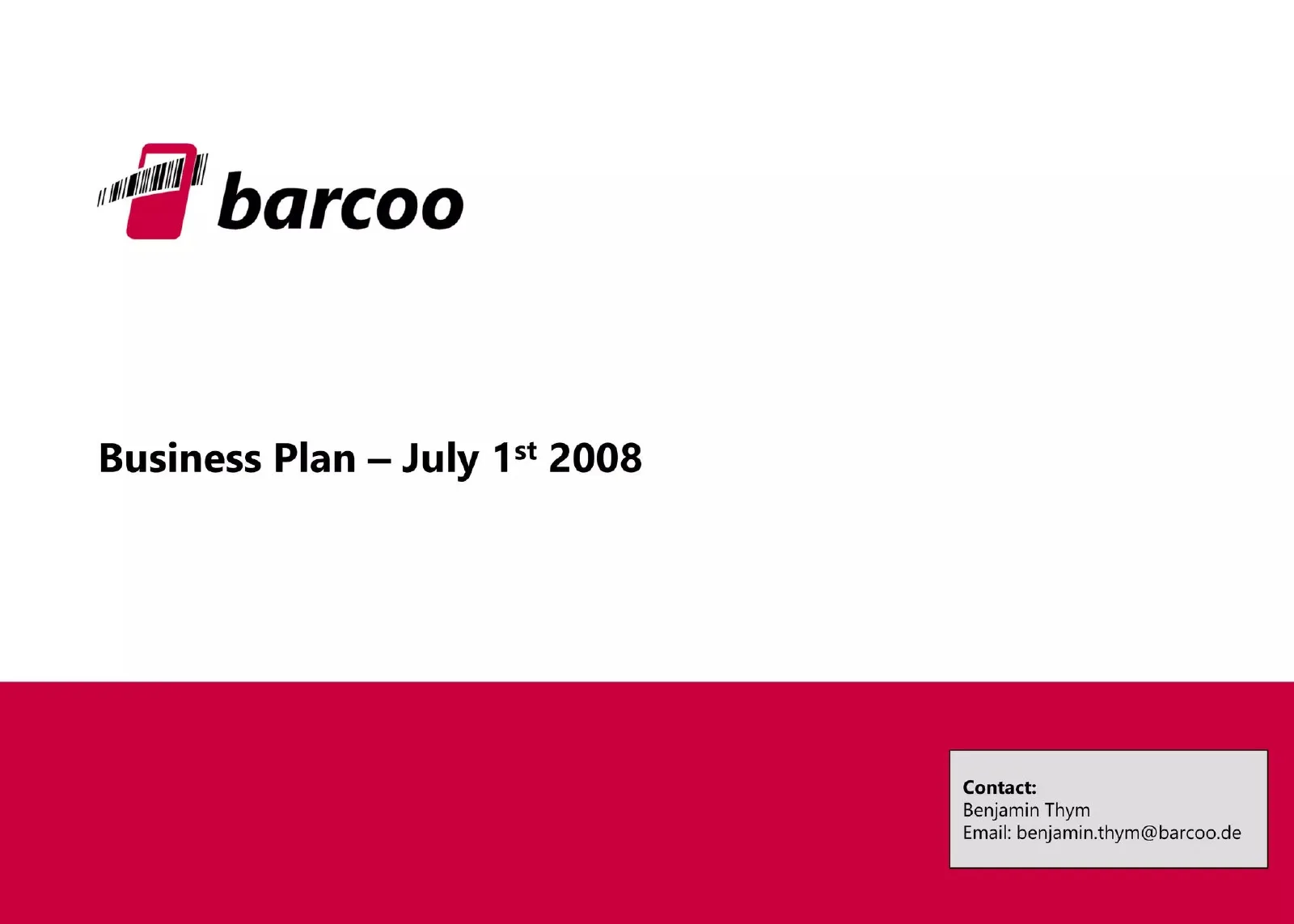 barcoo pitch deck slide
