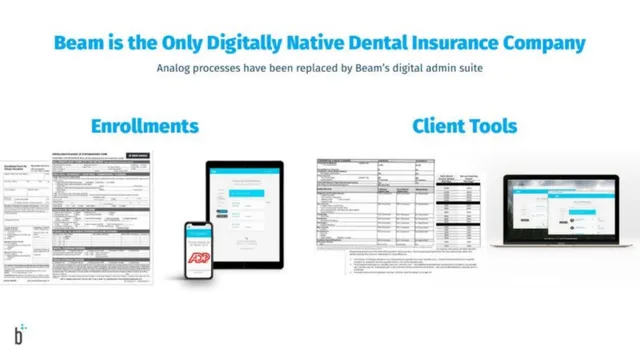 Product / solution slide 6 from Beam (formerly Beam Dental)