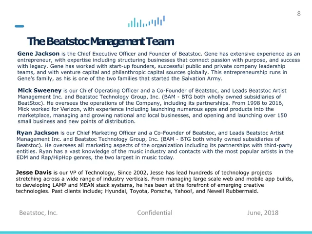 Team slide 8 from Beatstoc, Inc.