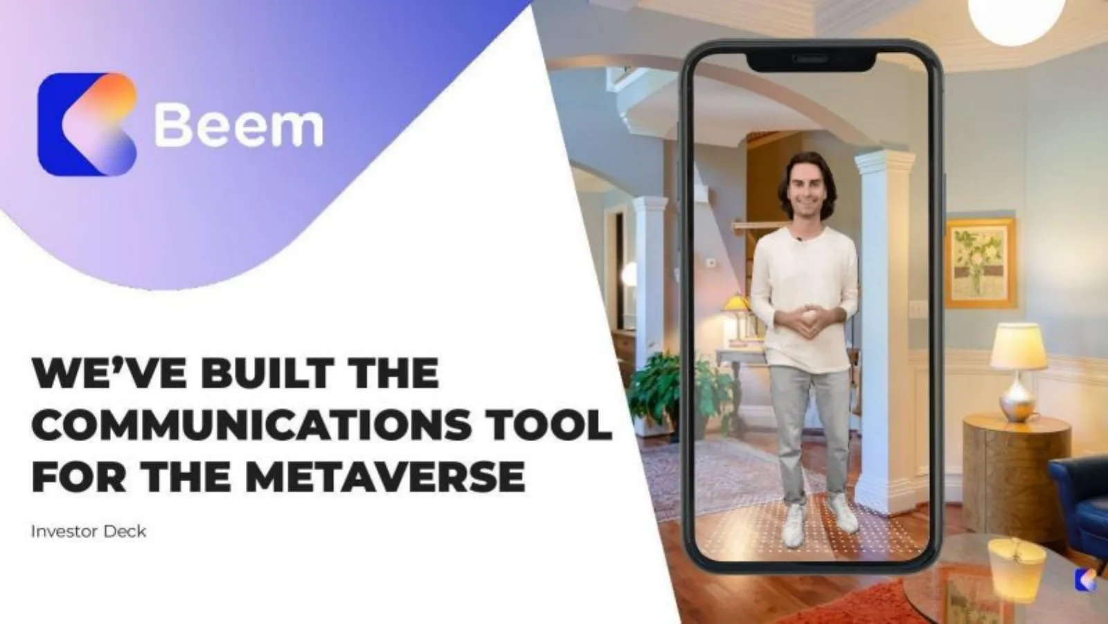 Beem pitch deck slide