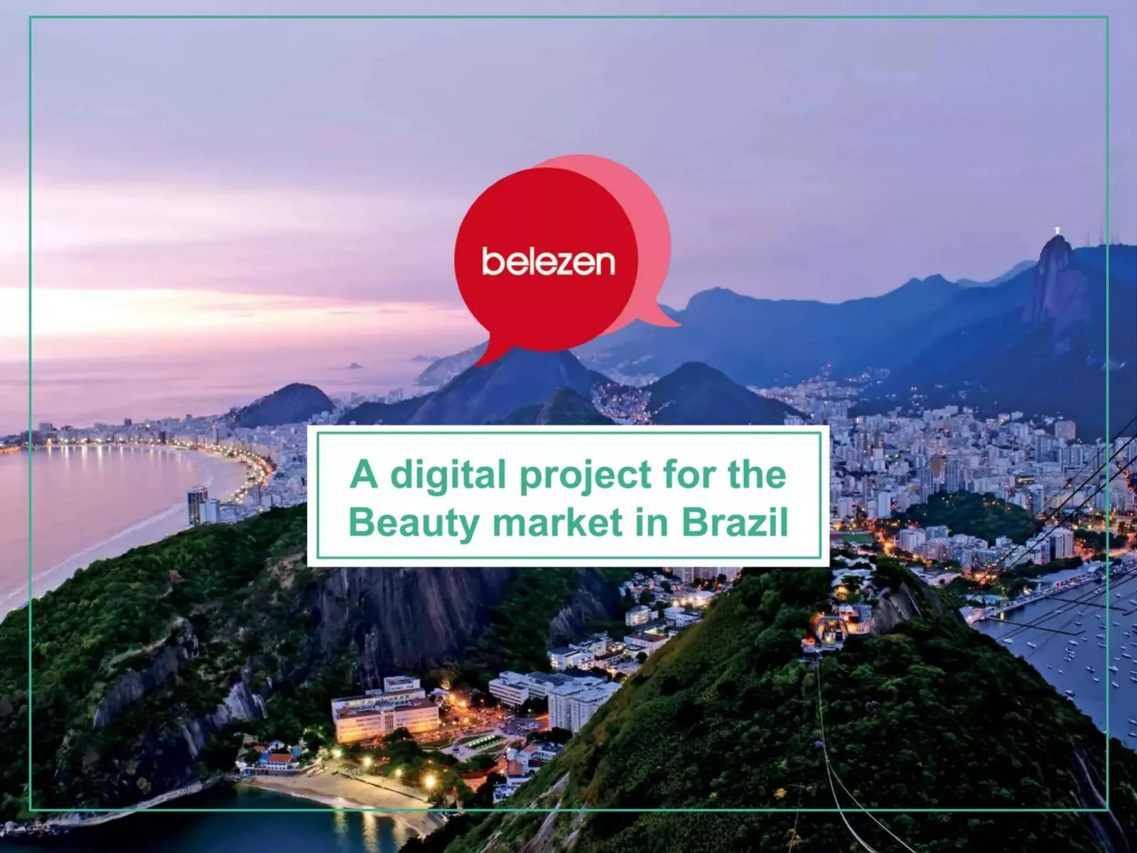 Belezen pitch deck slide