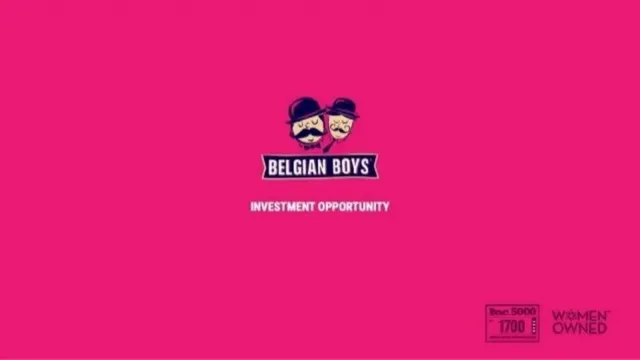 Belgian Boys pitch deck cover