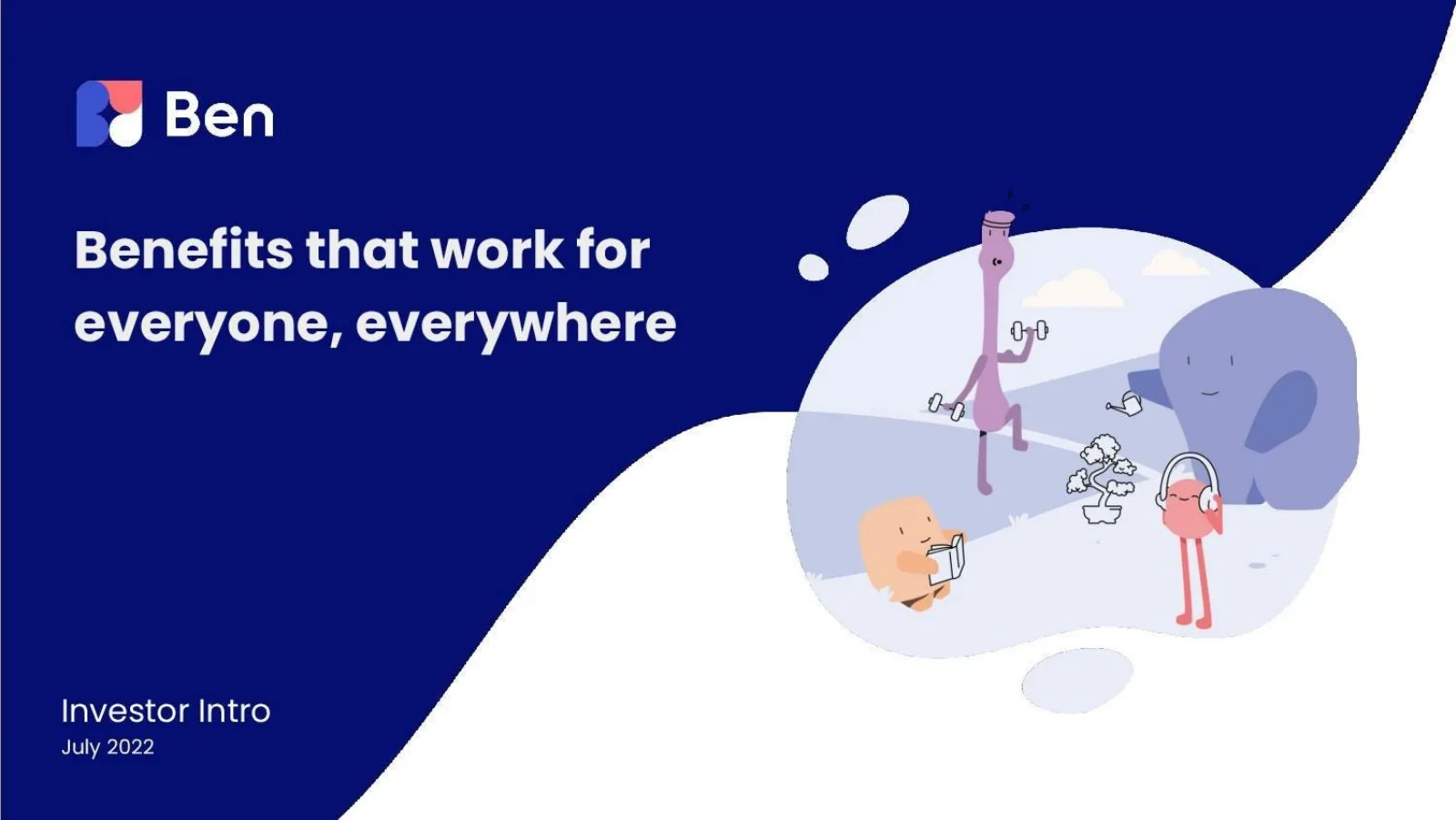 Ben pitch deck slide