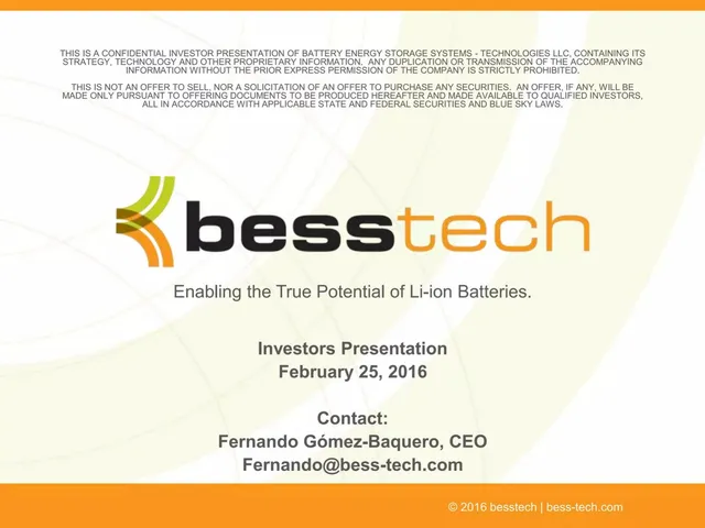 Besstech pitch deck cover