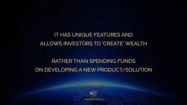 Product / solution slide 6 from Angel Token