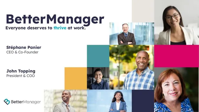 BetterManager pitch deck cover