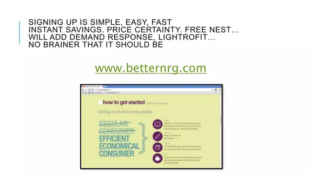 Product / solution slide 6 from BetterNRG