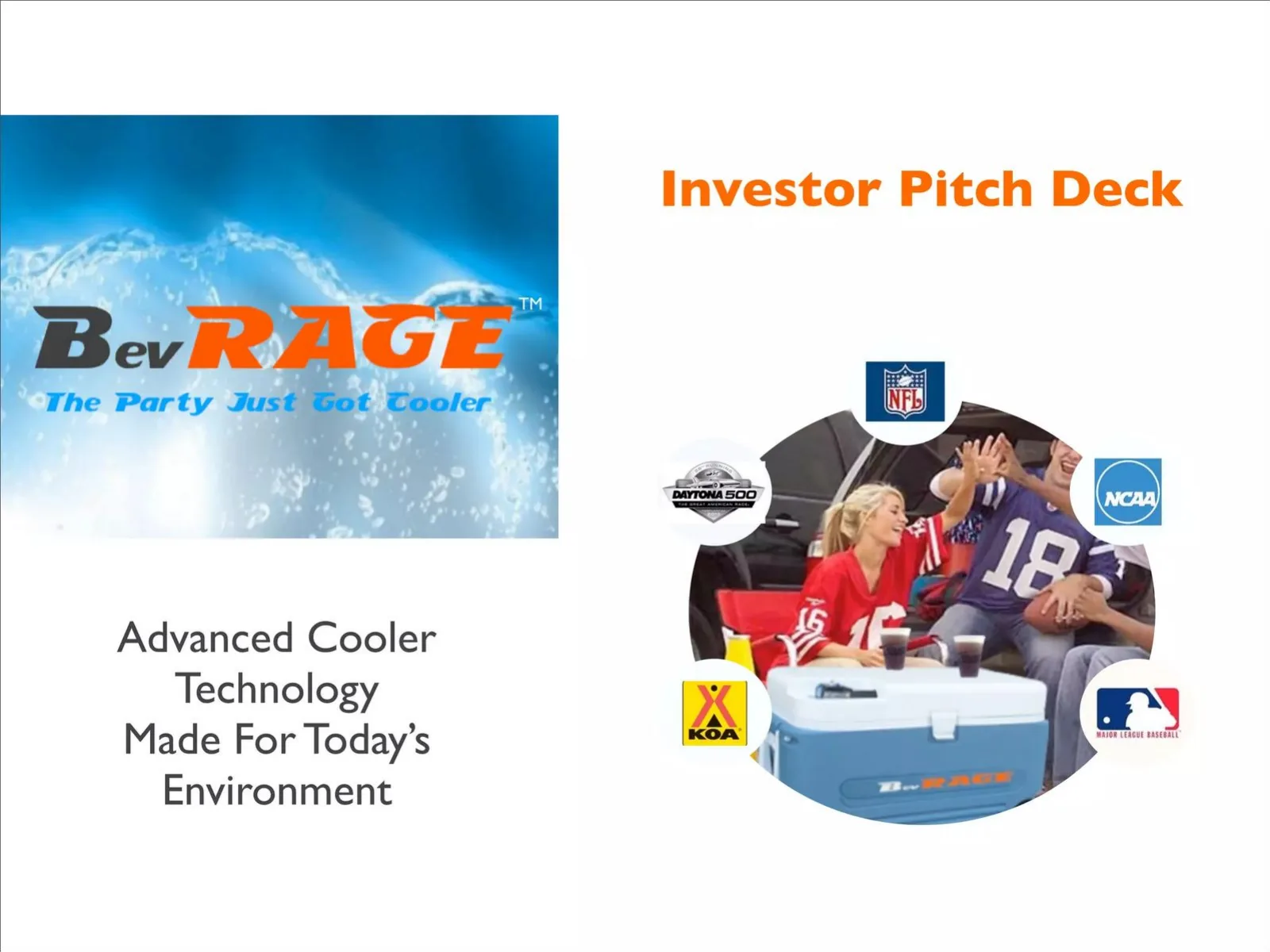 Bev rage pitch deck slide