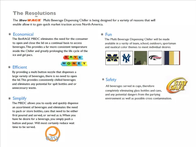Product / solution slide 6 from Bev rage