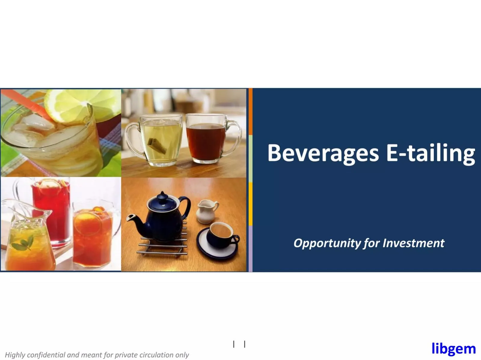 Beveragewala pitch deck slide