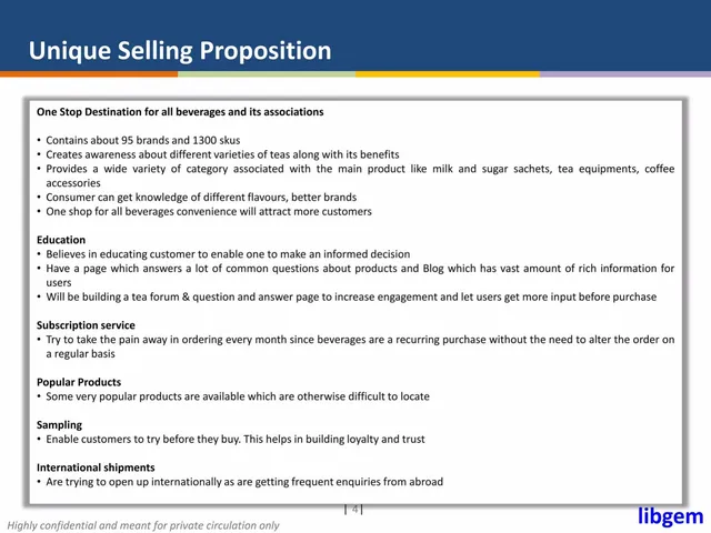 Product / solution slide 4 from Beveragewala