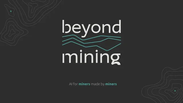 Beyond Mining pitch deck cover