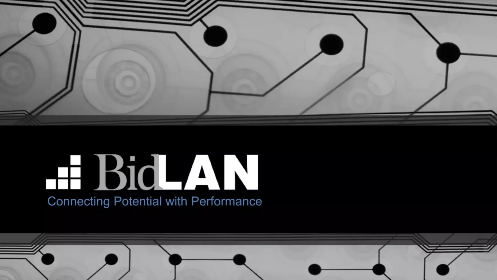 BidLAN pitch deck slide