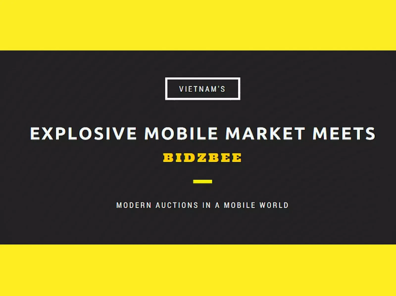BidzBee pitch deck slide